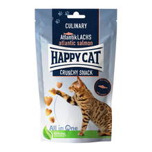 Happy Cat Crunchy Snack Lax/Ärtor - 70 G