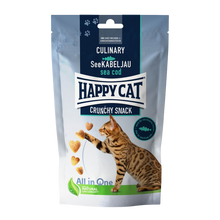 Happy Cat Crunchy Snack Torsk/Ärtor - 70 G