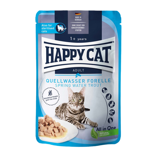Happycat Våt/Sås Forell - 85 G