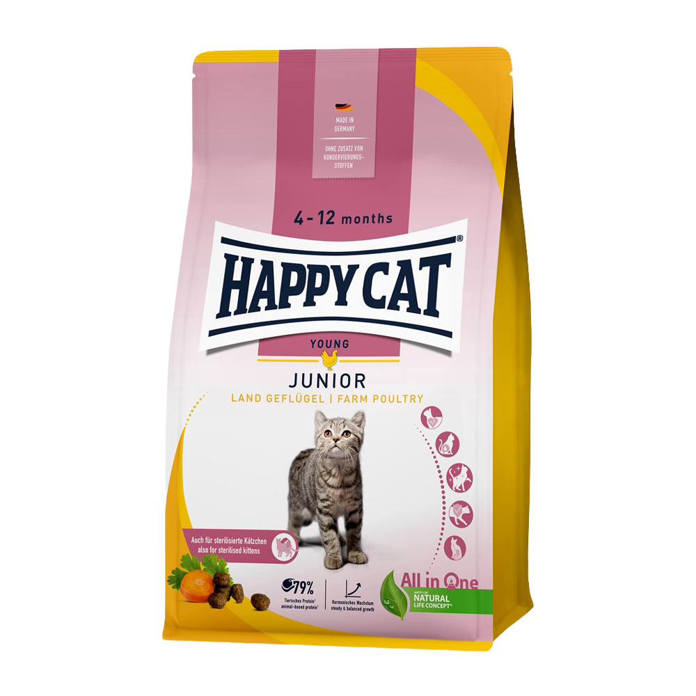 Happy Cat Junior Fågel