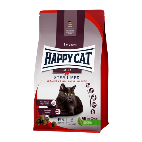 Happy Cat Adult Sterilised Nötkött