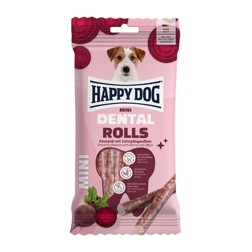 HappyDog Dental Rolls Mini - 92 G