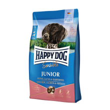 Happy Dog Sens. Junior Salmon/Potato - 10 KG | Endast 719 kr! - Zoogiganten