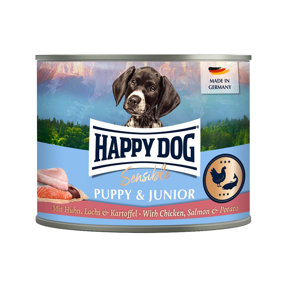 Happy Dog Konserv Puppy Lax | Endast 39 kr! - Zoogiganten