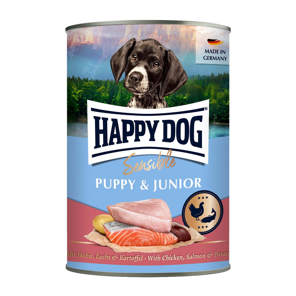 Happy Dog Konserv Puppy Lax | Endast 39 kr! - Zoogiganten
