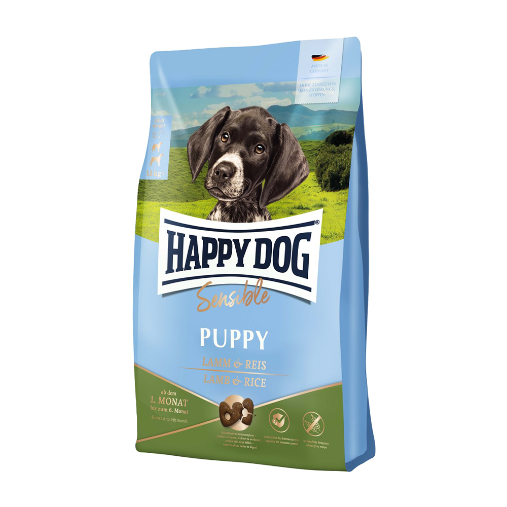 Happy Dog Sens. Puppy Lamb/Rice | Endast 369 kr! - Zoogiganten