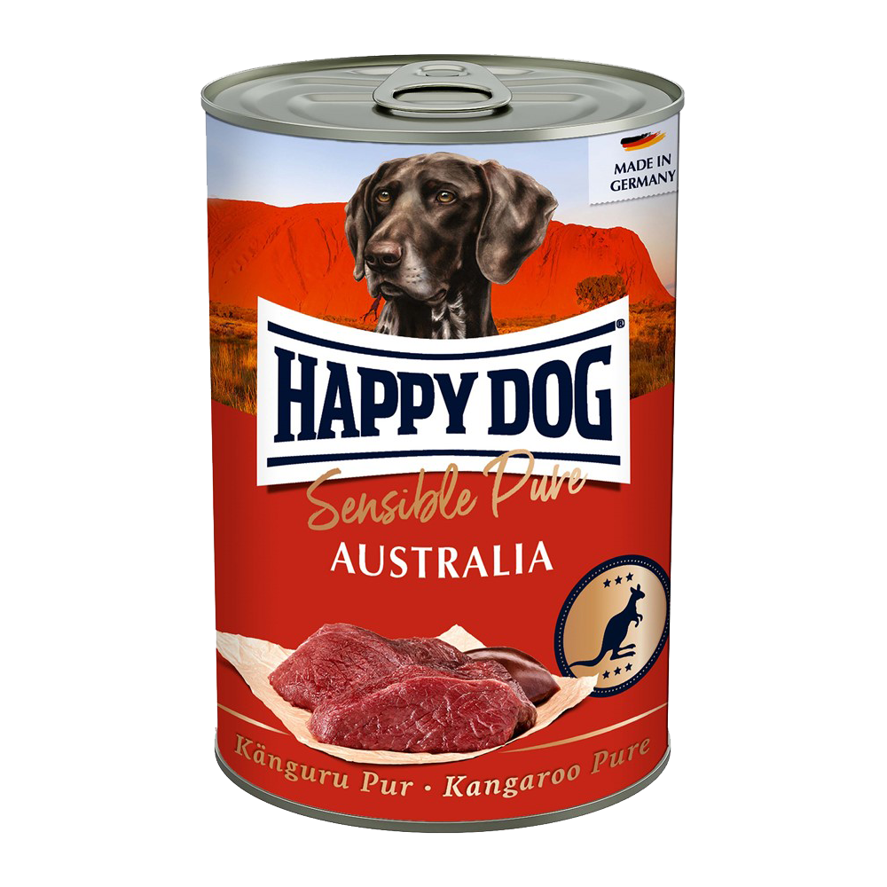 Happy Dog Konserv Autralia Känguru - 400 G | Endast 69 kr! - Zoogiganten