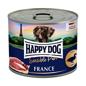 Happy Dog Konserv France Anka | Endast 39 kr! - Zoogiganten