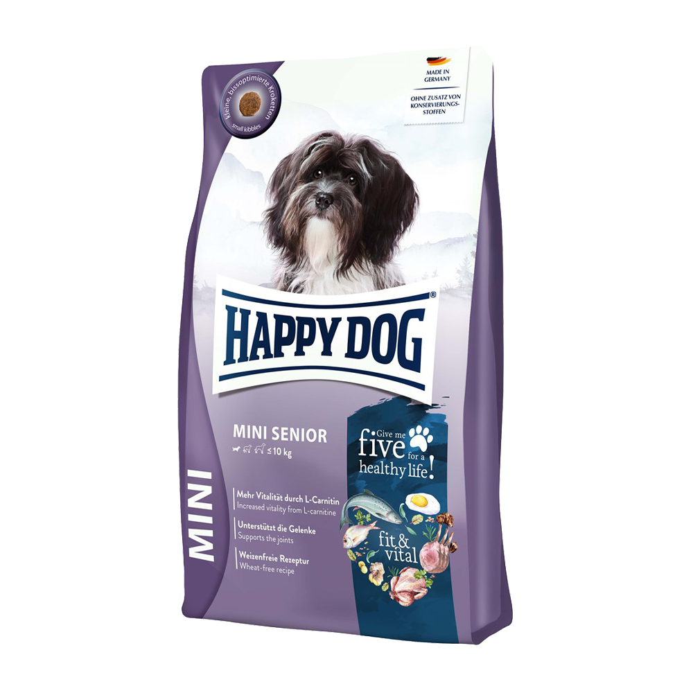 Happy Dog F&V Mini Senior - 4 KG | Endast 349 kr! - Zoogiganten