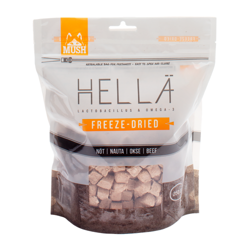 Mush Hellä Freeze - Dried Nöt - 250 G