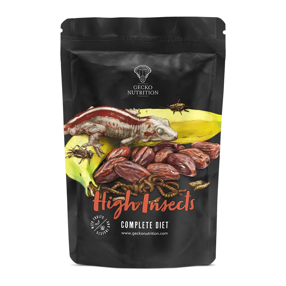 Gecko Nutrition High Insects - 100 G
