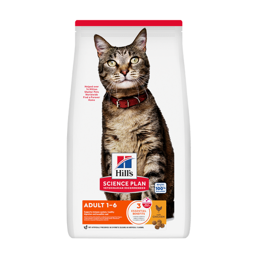 Science Plan Feline Adult Chicken - 1.5 KG