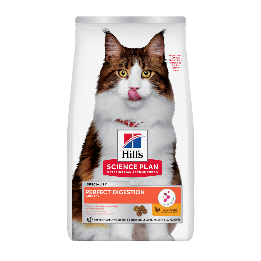 Hill's Science Plan Perfect Digestion Adult med Kyckling &amp; Brunt Ris