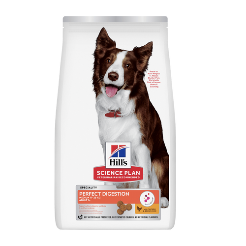 Science Plan Canine Adult Perfect Digestion Medium With Chicken & Brown Rice
