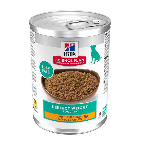 Hill's Science Plan Perfect Weight Adult Hundfoder Kyckling & Grönsaker