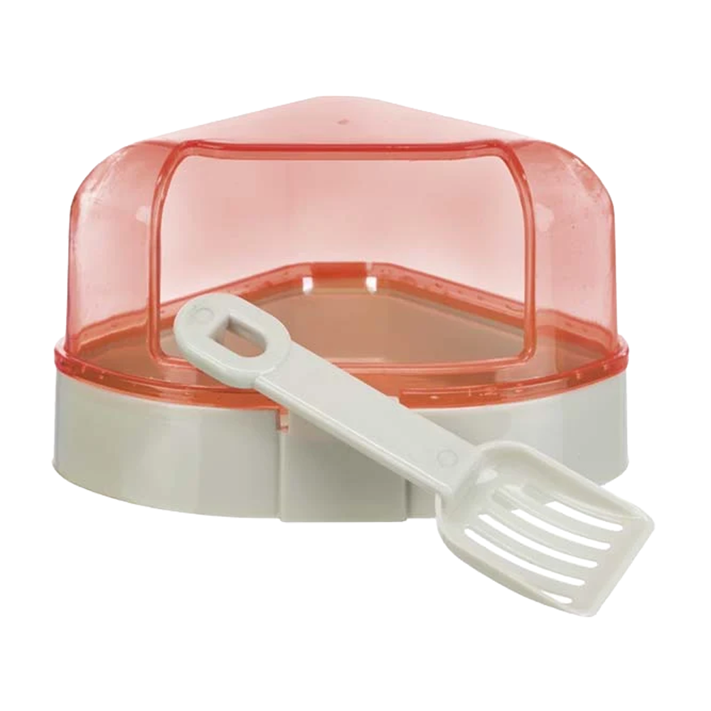 Hörntoalett med spade - Hamster