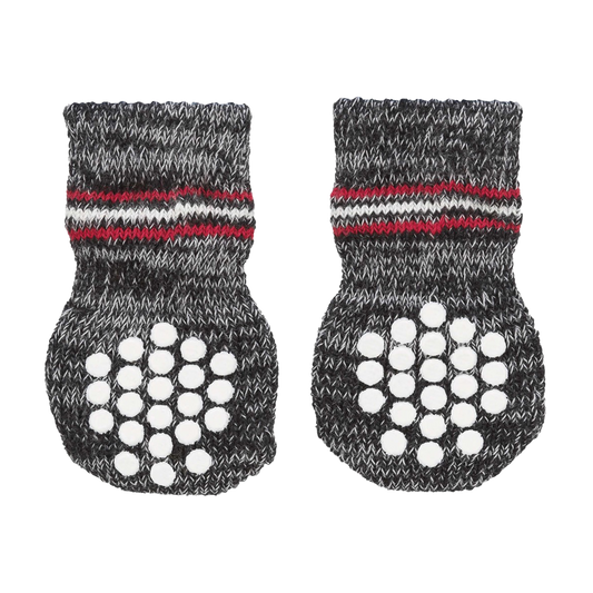 Hundsockar Non-Slip 2-Pack Grå