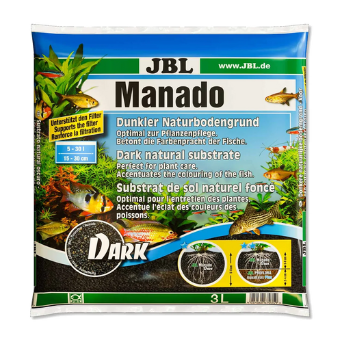 JBL Manado Dark Bottensubstrat - 3 L | Endast 179 kr! - Zoogiganten