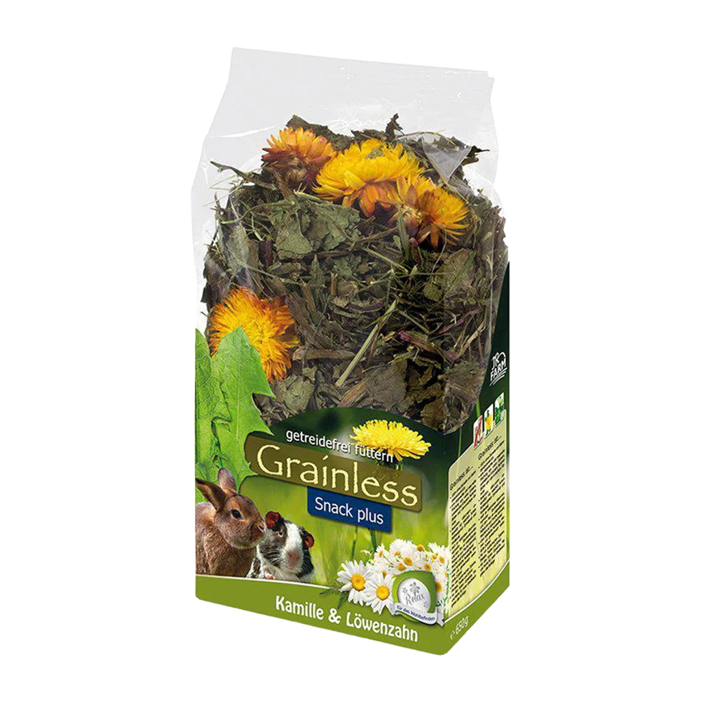 JR Farm Grainless Plus Kamomill & Maskros - 100 G