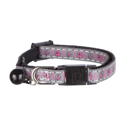 Junior Halsband Blommotiv Reflex Snabblås Bjällra Nylon