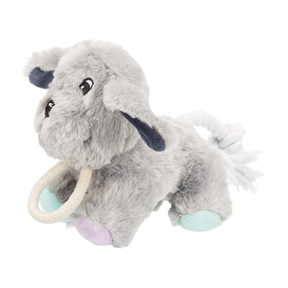 Junior Hund med Rep Plysch - 24 CM