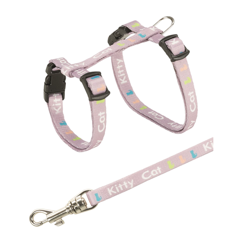 Junior Kattsele+koppel Kitty Cat 21 - 33 CM