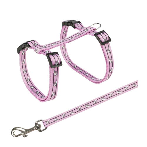 Kattsele+koppel 24 - 45 CM
