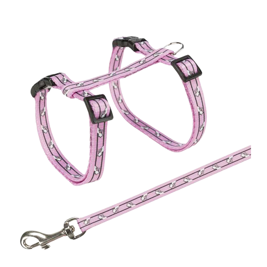 Kattsele+koppel 24 - 45 CM
