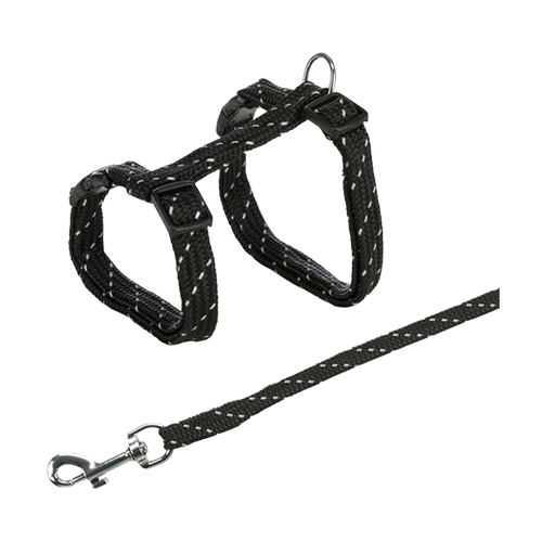 Kattsele+koppel 27 - 45 CM