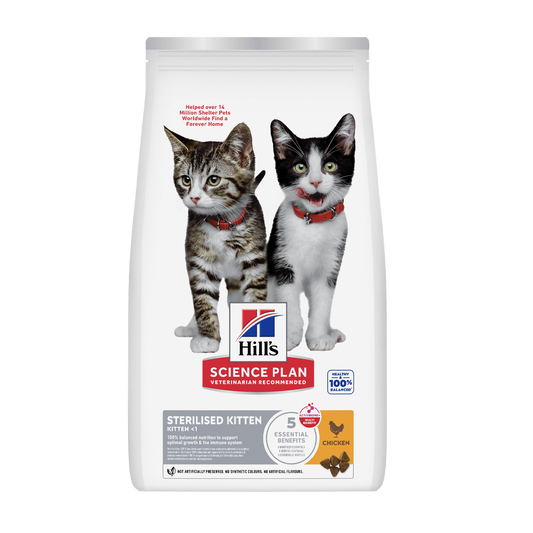 Science Plan Feline Sterilised Kitten Chicken - 1.5 KG