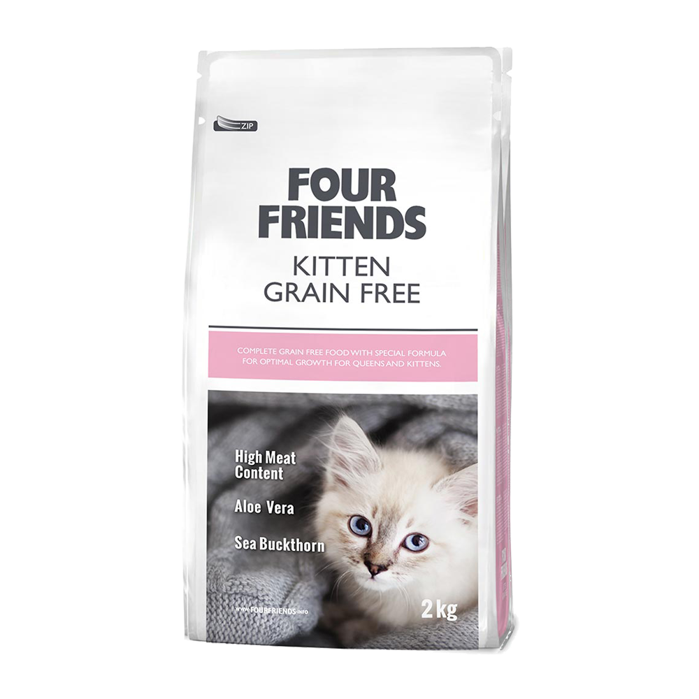 Fourfriends Grain Free Kitten | Endast 339 kr! - Zoogiganten