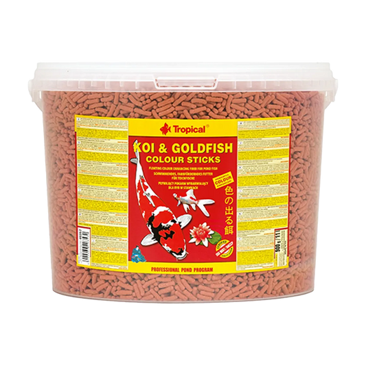Tropical Koi & Guldfisk Colour Sticks - 11L/900G | Endast 269 kr! - Zoogiganten