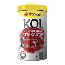 Tropical New Koi Silkworm & Astaxanthin Pellets Size S - 5 L