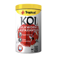 Tropical New Koi Silkworm & Astaxanthin Pellets Size M