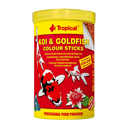 Tropical Koi & Guldfisk Colours Sticks - 1000ML/85G | Endast 69 kr! - Zoogiganten