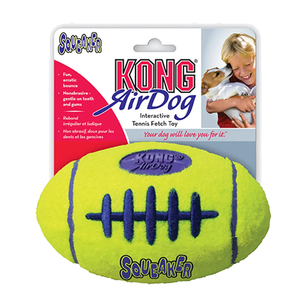 Kong Airdog Squeakair Fotball - L