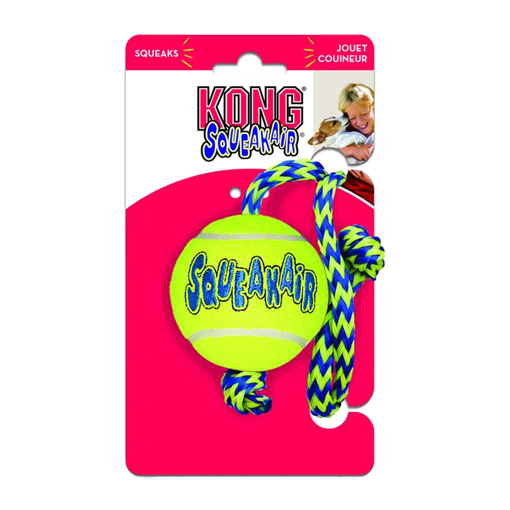 Kong Airdog Squeakair Tennisboll M Rep - 7 CM