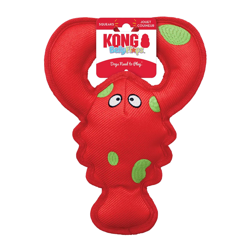 Kong Belly Flops Lobster M - 9x21x28 CM