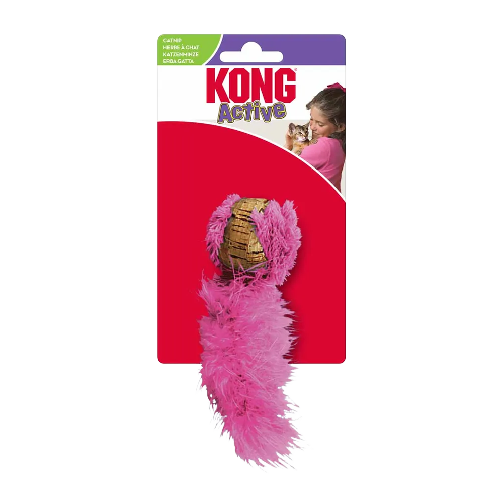 Kong Cat Active Cork Ball - 15x6x4 CM