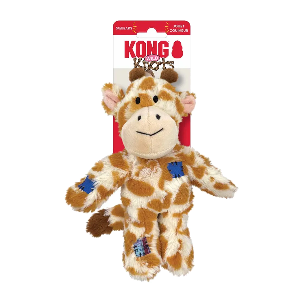 Kong Wild Knots Giraffe S/M - 24x20,5x9 CM