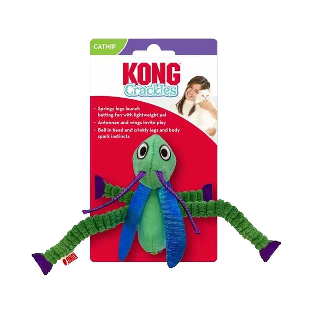 Kong Crackles Grasshopper - 15x15x5 CM