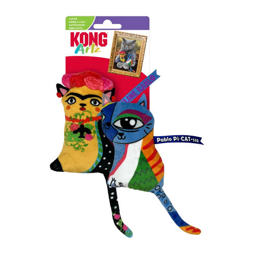 Kong Katt Artz Kahlo / Picasso - 2 Pack | Endast 119 kr! - Zoogiganten