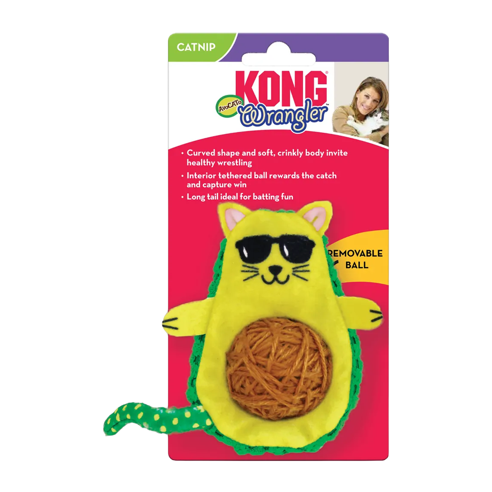 Kong Wrangler Avocato - 7,5x7,5x11,5 CM