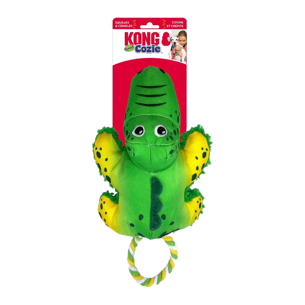 Kong Cozie Tuggz Alligator - M/L