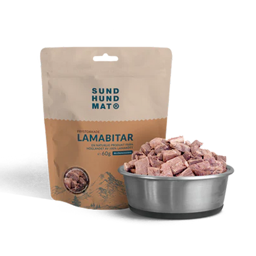 Frystorkade Lamabitar - 60 G