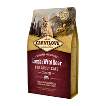 Carnilove Lamb & Wld Boar Adult Sterilised | Endast 89 kr! - Zoogiganten