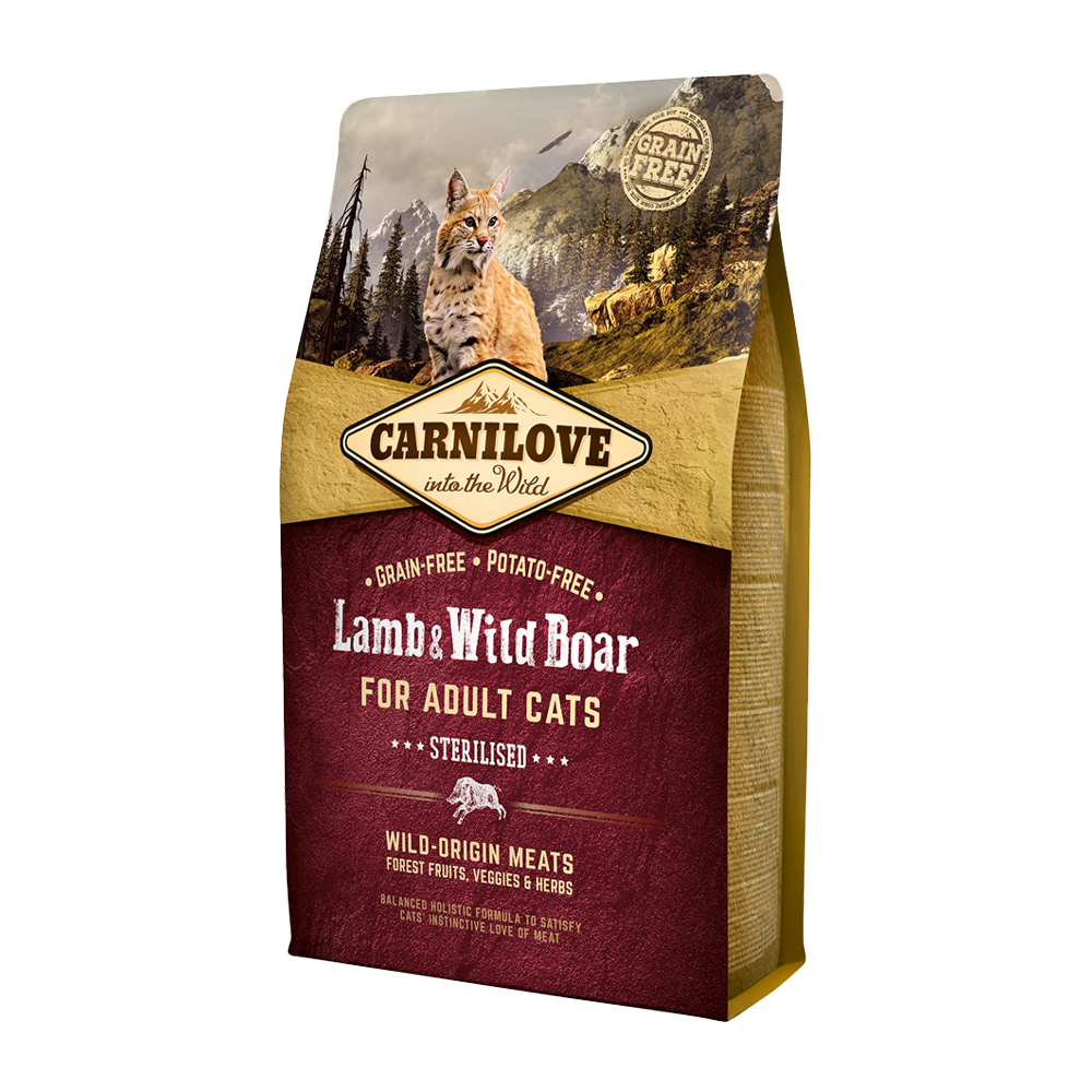 Carnilove Lamb & Wld Boar Adult Sterilised | Endast 89 kr! - Zoogiganten