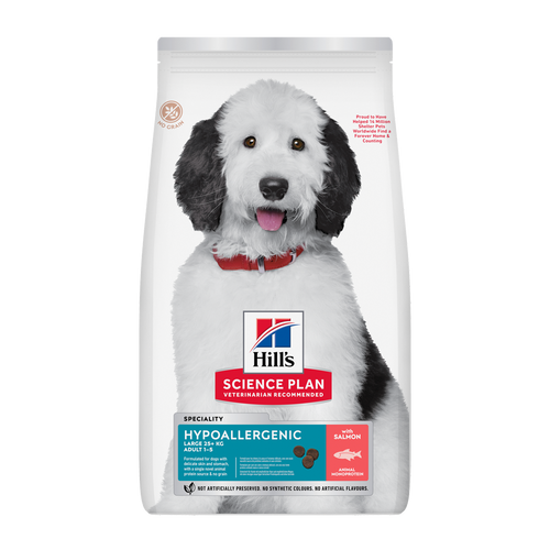 Science Plan Canine Adult Hypoallergenic Large Breed Salmon - 12 KG
