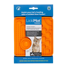 Lickimat Cat Catster Orange