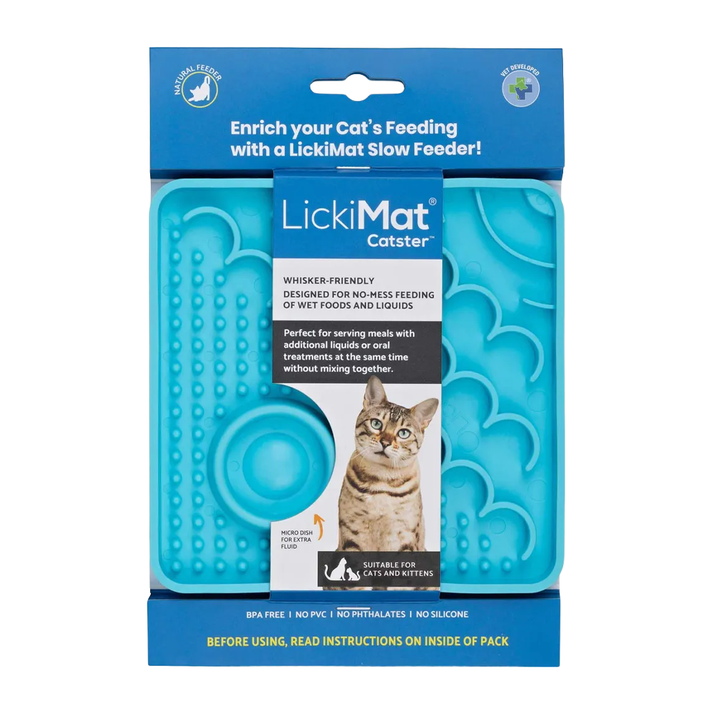 Lickimat Cat Catster Turkos
